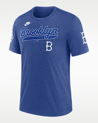 Мужская футболка Brooklyn Dodgers Cooperstown Eras Nike MLB
