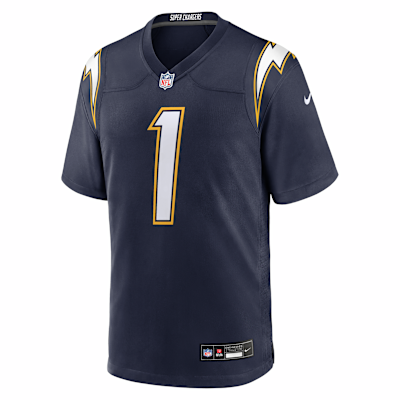 Quentin Johnston Los Angeles Chargers Men's Nike NFL Game Jersey