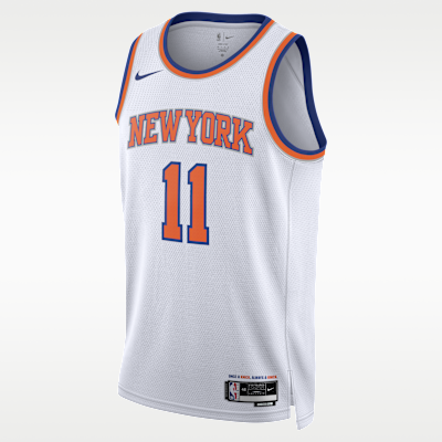 Jersey Nike Dri-FIT Swingman de la NBA para hombre New York Knicks Association Edition
