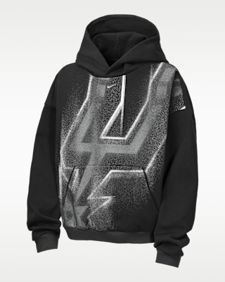 Детское худи San Antonio Spurs Big Kids' Nike Basketball Hoodie для баскетбола