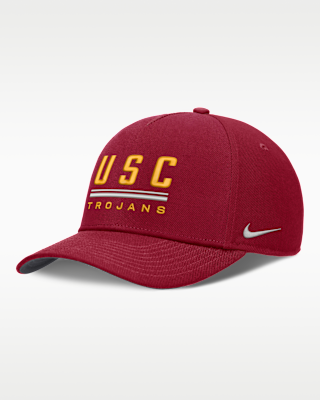 Мужские  USC Sideline Practice Rise Nike Dri-FIT College Adjustable Hat