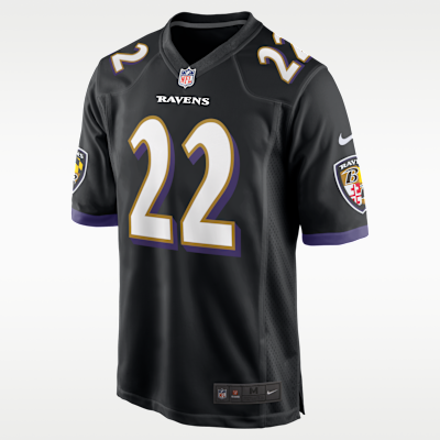 Derrick Henry Baltimore Ravens Men's Nike NFL Game Jersey