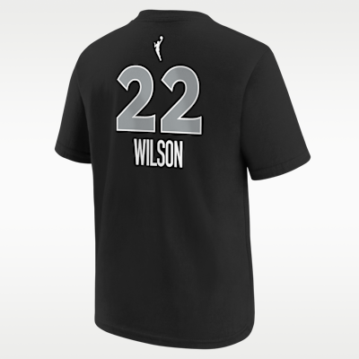 A'Ja Wilson Las Vegas Aces Explorer Edition Big Kids' Nike WNBA T-Shirt