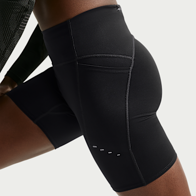 Nike Swift Dri-FIT Yüksek Belli 18 cm Kadın Koşu Şortu görsel 6