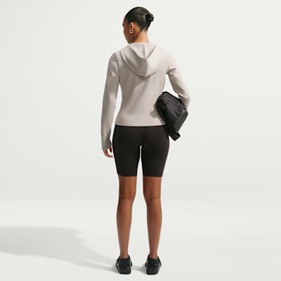 Nike Sportswear Chill Knit Dar Kesimli Uzun Kollu Tam Boy Fermuarlı Kadın Üstü görsel 5