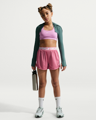 Детские шорты Nike Dash Big Kids' (Girls') Dri-FIT Shorts для бега
