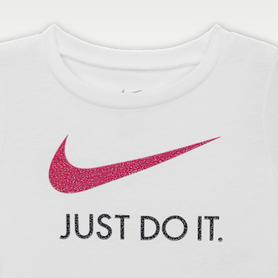 Nike Swoosh 'Just Do It' T-shirt voor baby's (12-24 maanden)