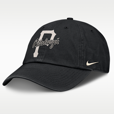Gorra Nike de la MLB ajustable para hombre Pittsburgh Pirates Statement Club