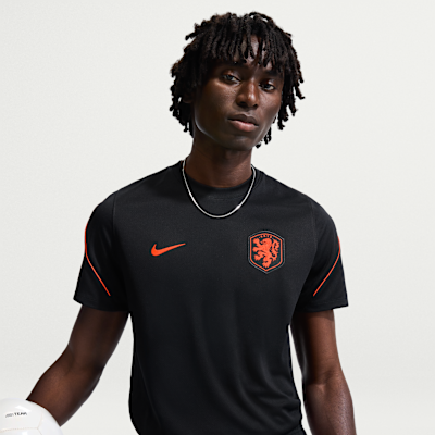 Nike Hollanda Strike Nike Dri-FIT Kısa Kollu Erkek Futbol Üstü görsel 3