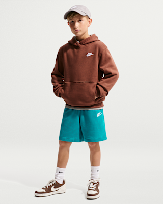 Детские шорты Nike Sportswear Club Fleece Big Kids' French Terry Shorts