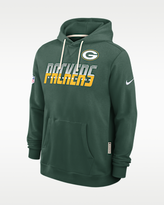 Мужское худи Green Bay Packers Sideline Standard Issue Nike Dri-FIT NFL Pullover Hoodie