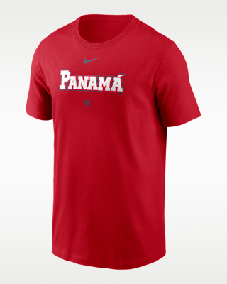 Мужская футболка Panama National Baseball Team 2026 World Baseball Classic Wordmark Nike