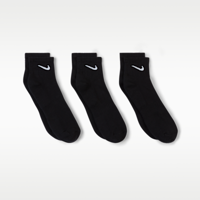Nike Everyday Cushioned Training Ankle Socks (3 Pairs)