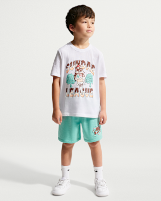 Детские шорты Nike Sportswear Little Kids' Sundae League 2-Piece Shorts Set