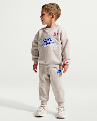 Детские Nike Sportswear Toddler Multisport 2-Piece Fleece Crew Set