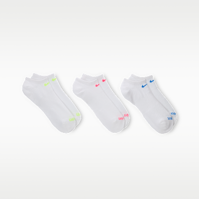 Nike Everyday Plus Cushion Training No-Show Socks (3 Pairs)