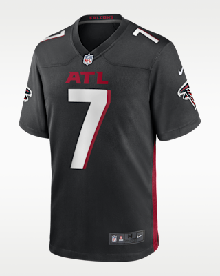 Мужские джерси Bijan Robinson Atlanta Falcons Nike NFL Game Football Jersey для футбола