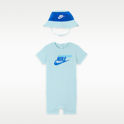 Zestaw rampers i kapelusz dla niemowląt Nike Sportswear PE (12–24 M)