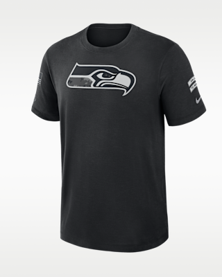 Мужская футболка Seattle Seahawks Salute to Service Slub Nike Dri-FIT NFL