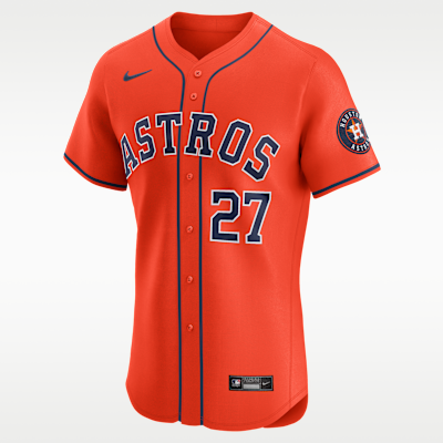 Jose Altuve Houston Astros Men's Nike Dri-FIT ADV MLB Elite Jersey