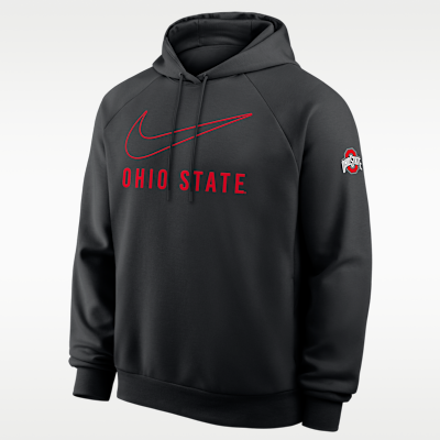 Ohio State Premium Performance Men's Nike Dri-FIT College Pullover Hoodie