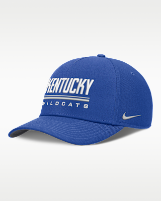 Мужские  Kentucky Sideline Practice Rise Nike Dri-FIT College Adjustable Hat