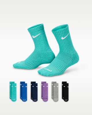 Детские носки Nike Dri-FIT Performance Basics Little Kids' Crew Socks (6 Pairs)