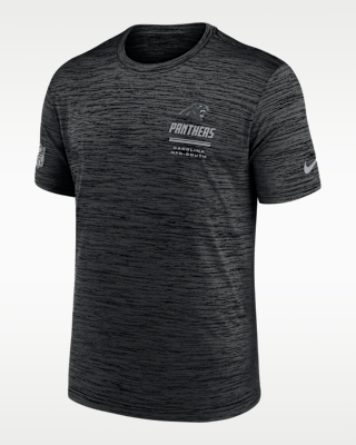 Мужская футболка Carolina Panthers Sideline Team Issue Velocity Nike Dri-FIT NFL