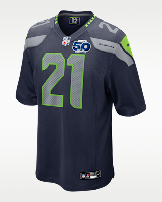 Мужские джерси Devon Witherspoon Seattle Seahawks 50th Anniversary Nike NFL Game Jersey