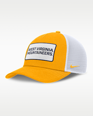 Мужские  West Virginia On-Field Rise Nike Nike College Trucker Adjustable Hat
