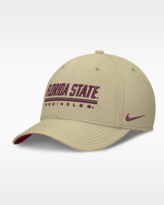 Женские Florida State Sideline Rise Nike Dri-FIT College Hat