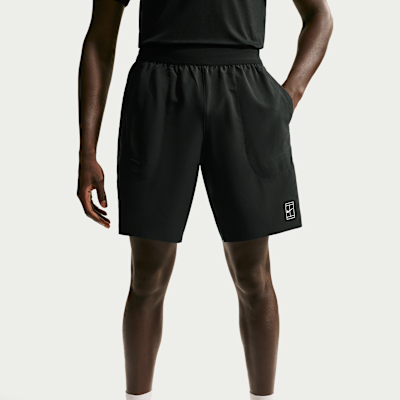 NikeCourt Advantage Dri-FIT 20 cm Erkek Tenis Şortu görsel 2