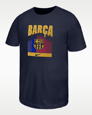 Детская футболка Barcelona Club Big Kids' Nike Short-Sleeve