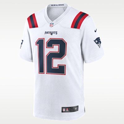 Tom Brady New England Patriots Retired Men's Nike NFL Game Jersey