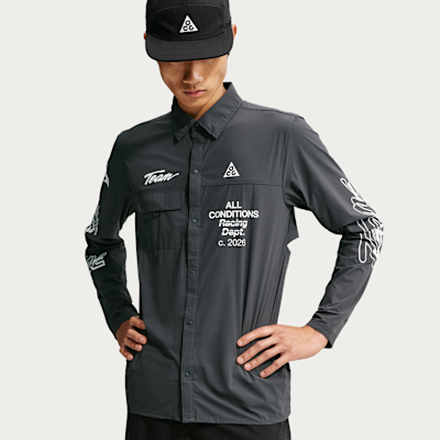 Рубашка мужская ACG Aerize UV Protection Button-Up Long Sleeve Graphic Top