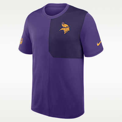 Minnesota Vikings Sideline Coach Men's Nike Dri-FIT NFL Top