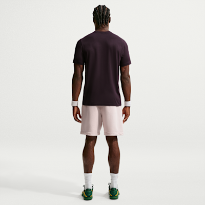 NikeCourt Dri-FIT Erkek Tenis Tişörtü görsel 5