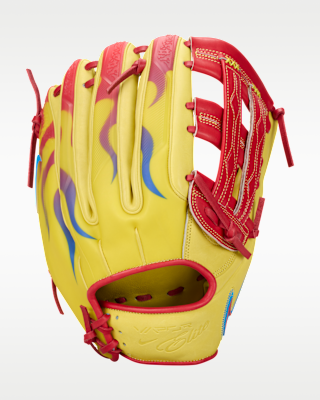 Мужские  Nike Vapor Elite "Ronald Acuña Jr." Baseball H-Web Fielding Glove (Right-Hand Throw)