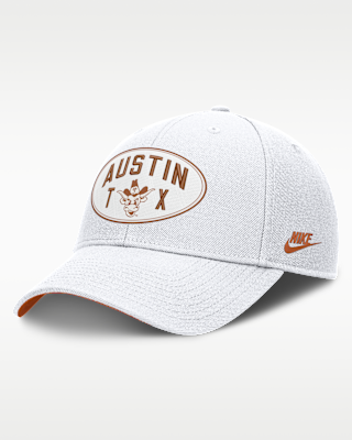 Женские Texas Legacy Letter Location Rise Nike Dri-FIT College A-Frame Adjustable Hat