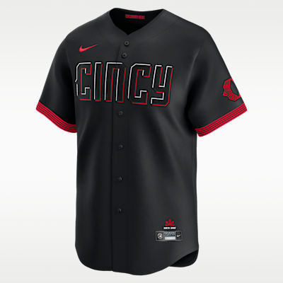 Jersey Nike Dri-FIT ADV de la MLB Limited para hombre Barry Larkin Cincinnati Reds City Connect