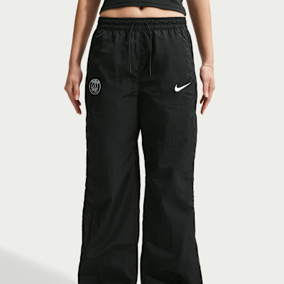 Nike Paris Saint-Germain Windrunner Nike Yüksek Belli Dokuma Kadın Futbol Eşofman Altı görsel 2