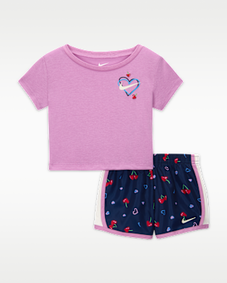 Детские  Nike Cherry Baby (12-24M) 2-Piece Printed Tempo Set