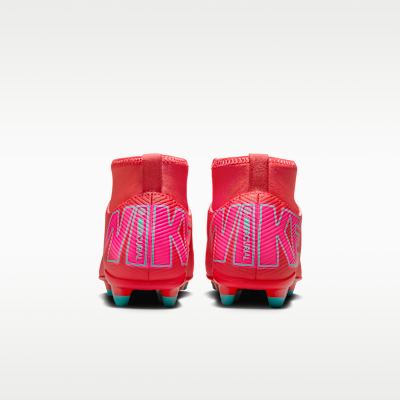 รองเท้าสตั๊ดฟุตบอลหุ้มข้อสูงเด็กเล็ก/เด็กโตสำหรับหลายพื้นผิว Nike Jr. Mercurial Superfly 10 Club