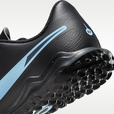 Tacos de fútbol para pasto sintético (Turf) de corte low para niños de preescolar y grandes Nike Jr. Tiempo Legend 10 Club