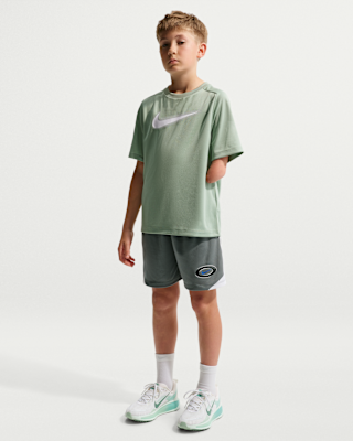 Детские шорты Nike Multi Big Kids' (Boys') Dri-FIT Knit Shorts