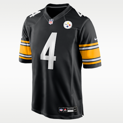 Jersey Nike de la NFL Game para hombre DK Metcalf Pittsburgh Steelers