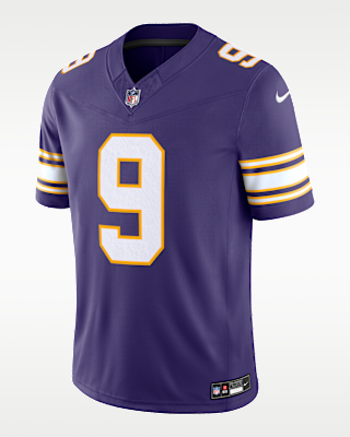 Мужские джерси J.J. McCarthy Minnesota Vikings Nike Dri-FIT NFL Limited Jersey
