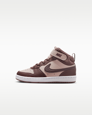 Детские кроссовки Nike Court Borough Mid 2 Little Kids'