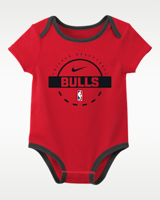 Детские  Nike "Chicago Bulls" Baby NBA Bodysuit (2-Pack)