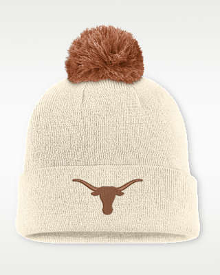 Женские Texas Campus Prep Script Nike College Cuffed Pom Beanie